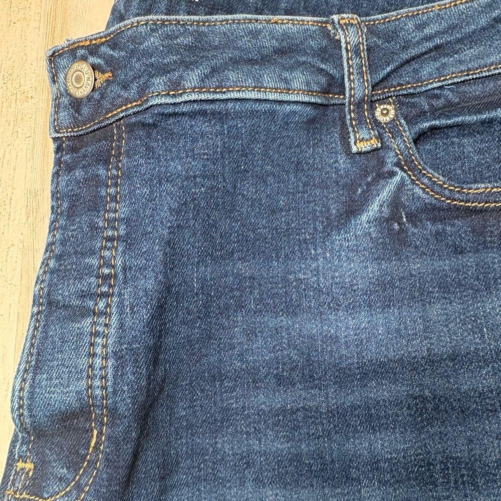 Old Navy High Rise Curvy O.G. Straight Plus Size 22 Jeans Blue Denim NWT - Picture 3 of 16